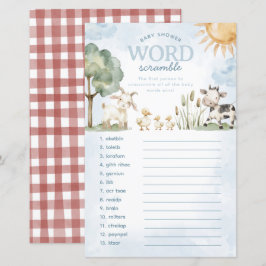 Skamspel för Ord-babyskor