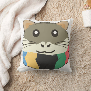 Skämsterfull och lätt hamster kudde