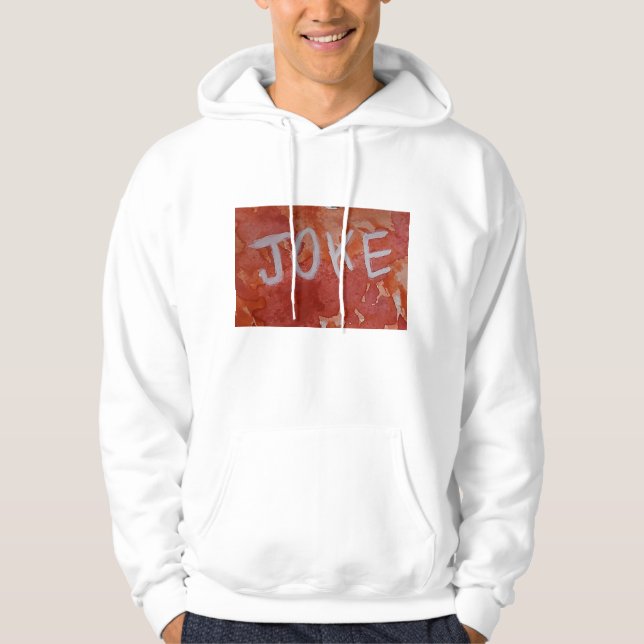 Skämt åsido... hoodie (Framsida)