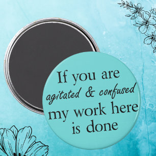 Skämt citattelagnetskämt novelty humor-gåvor magnet