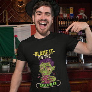Skämt den på Grönten på St. Patrick's Day T Shirt