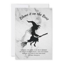 Skämt den vid Boos Marble Halloween fest