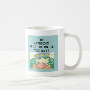 skämt för doktorläkarekirurg kaffemugg