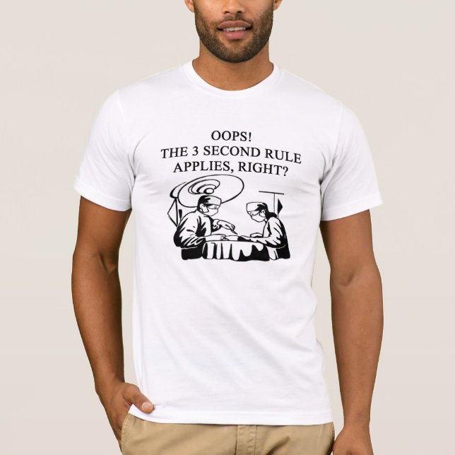 skämt för doktorläkarekirurg t-shirt (Framsida)