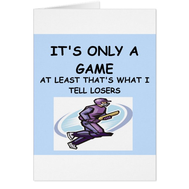 skämt för vinnarear! hälsningskort (Framsidan)