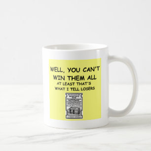 skämt för vinnarear! kaffemugg