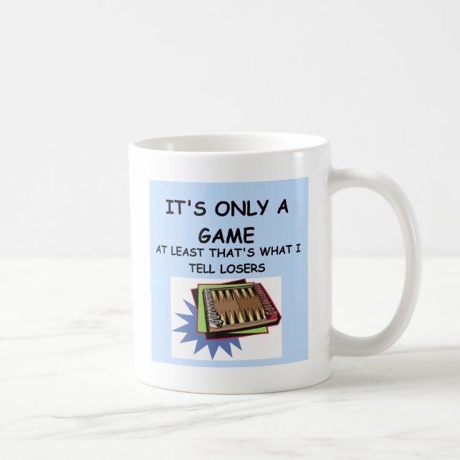 skämt för vinnarear! kaffemugg (Höger)