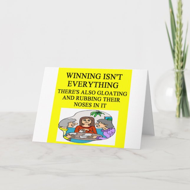 skämt om duplicerad bro och spelspelare kort (Framsida)