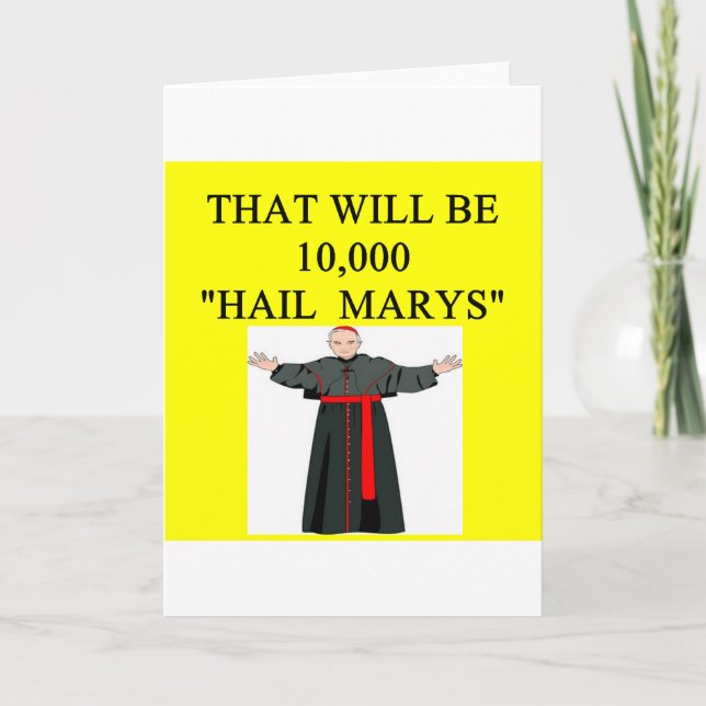 skämt om hagelkateoli kort (Framsida)