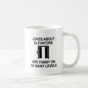 skämt om höjdpunkter kaffemugg