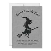 Skämt på Boos Linen Halloween fest