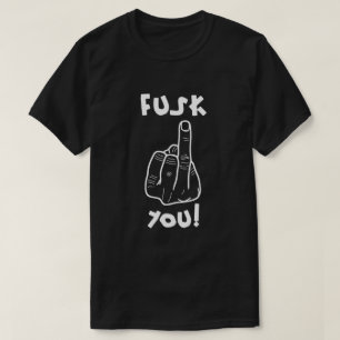 Skämt T-Shirt-skämt om fumerbomber och falska mitt T Shirt