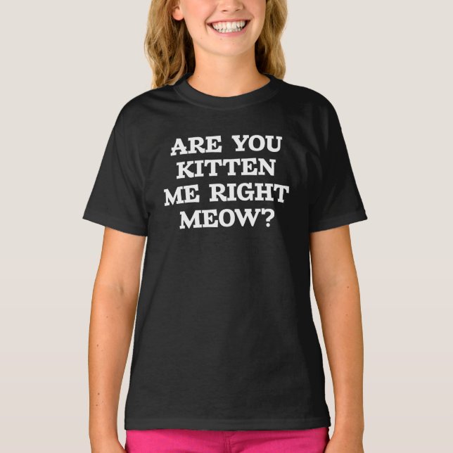 skämtar du med mig nu t shirt (Framsida)