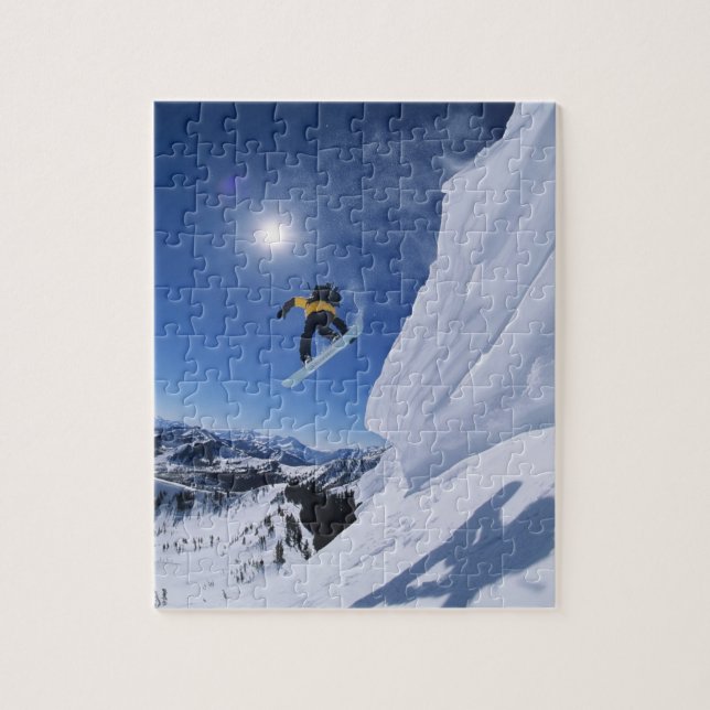 Skämtar in Snake Bäck Canyon från Clayton 2 Pussel (Vertikal)