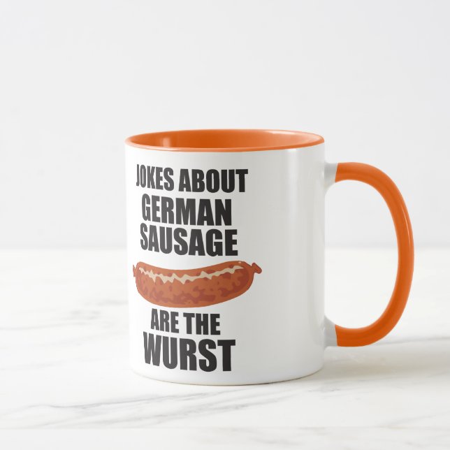 Skämtarna om den tyska korven är västen mugg (Höger)