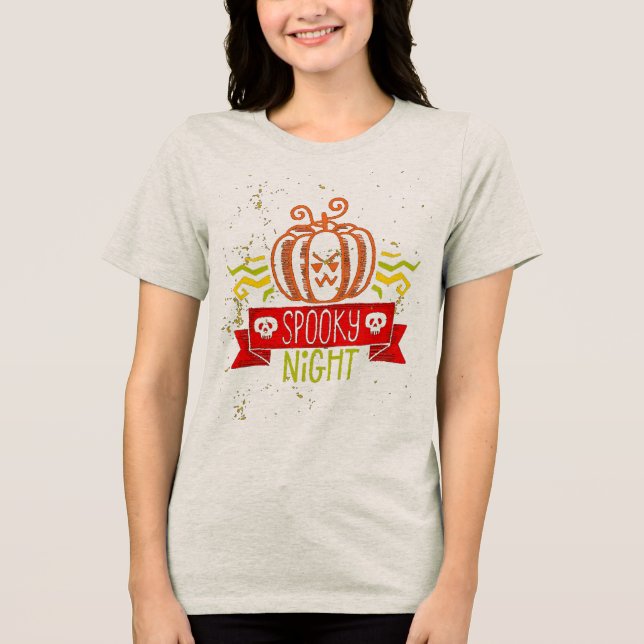 skämtsam natt t shirt (Framsida)