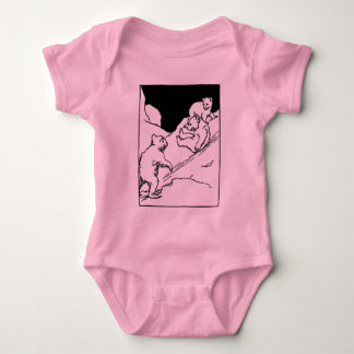 Skämtsamma björnar t-shirt