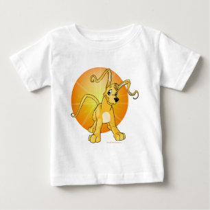Skämtsamma gula Gelert T-shirt