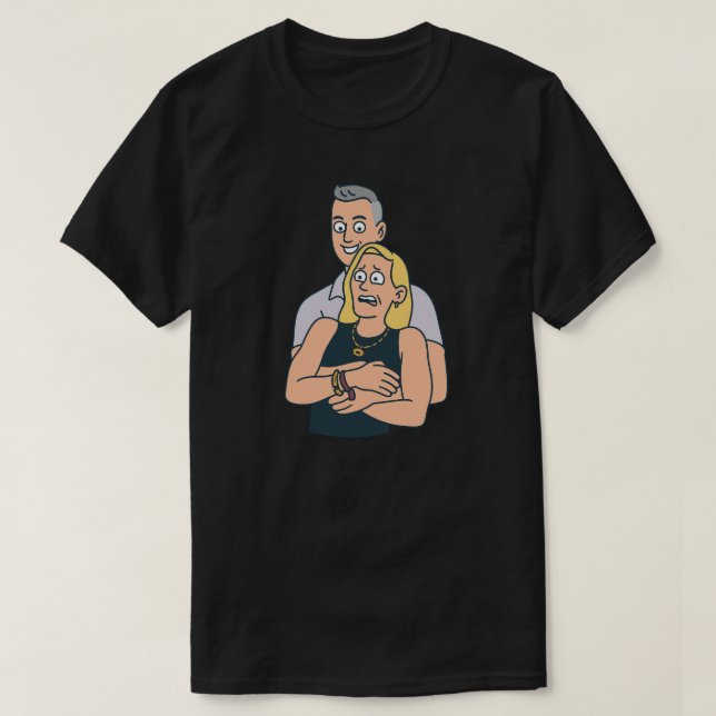 skandal astronomichef Andy Byron T Shirt (Design framsida)