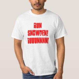 Skandal för whistleblower för Edward Snowden Tee