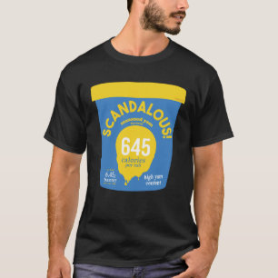 Skandalös 6 45 Yam-säsong för iskräm-tub T Shirt