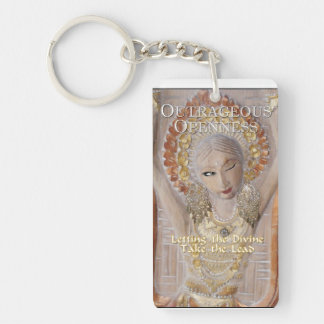 Skandalös öppenhet Keychain Nyckelring