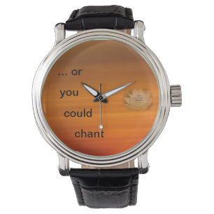 Skandera påminnelseklockan - SGI-buddist Armbandsur