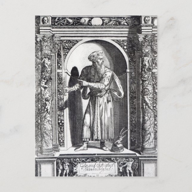 Skanderbeg Vykort (Framsida)