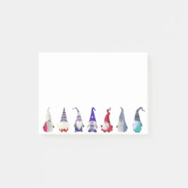 Skandi Gnomes-gruppen jul Post-it Block