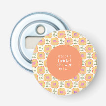 Skandi Gul Orange Blomma Anpassad Bröllopsfest