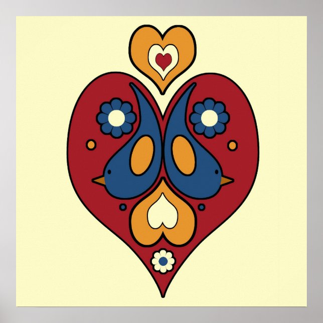 SkandiFåglar Poster (Framsidan)