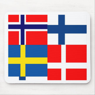 Skandinavet sjunker kvartett musmatta