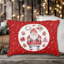 Skandinavian Jultomten Red