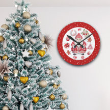 Skandinavian Jultomten Red