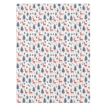 Skandinavian Red and Blue Hjort Woodland