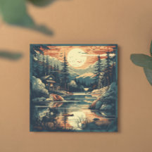 Skandinavian Retro Art Berghem