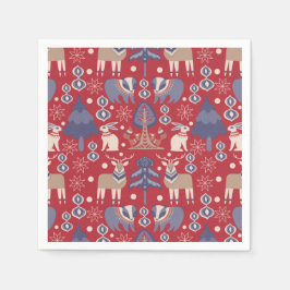 Skandinavian Woodland Norrjul Pappersservett