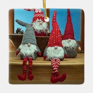 SKANDINAVIÄR CHRISTMAS ORNATION JULGRANSPRYDNAD KERAMIK