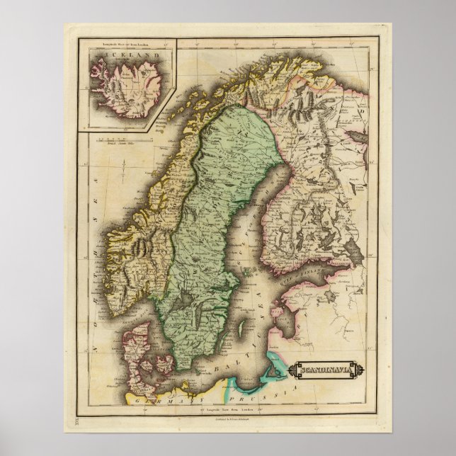 SKANDINAVIEN 3 POSTER (Framsidan)