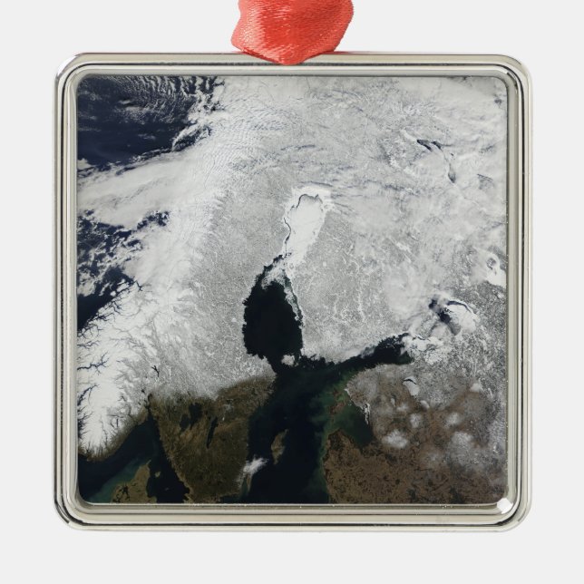 Skandinavien Julgransprydnad Metall (Framsidan)