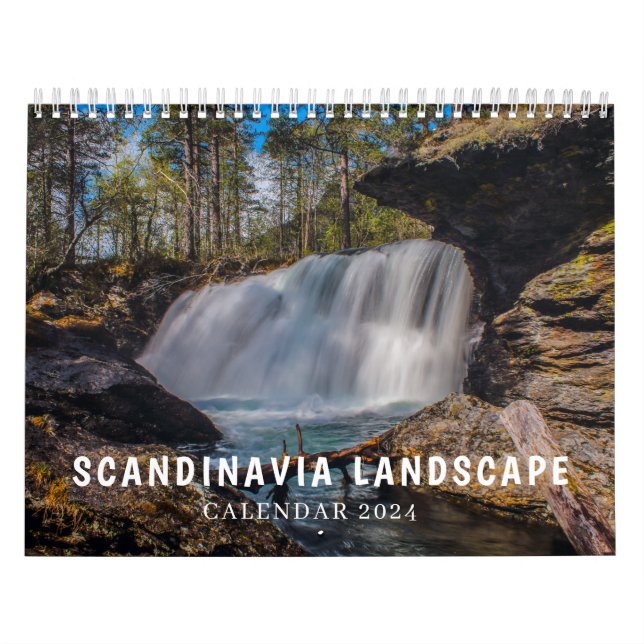 Skandinavien Landscapes Calendar 2024 Kalender (Omslag)