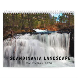 Skandinavien liggande kalender