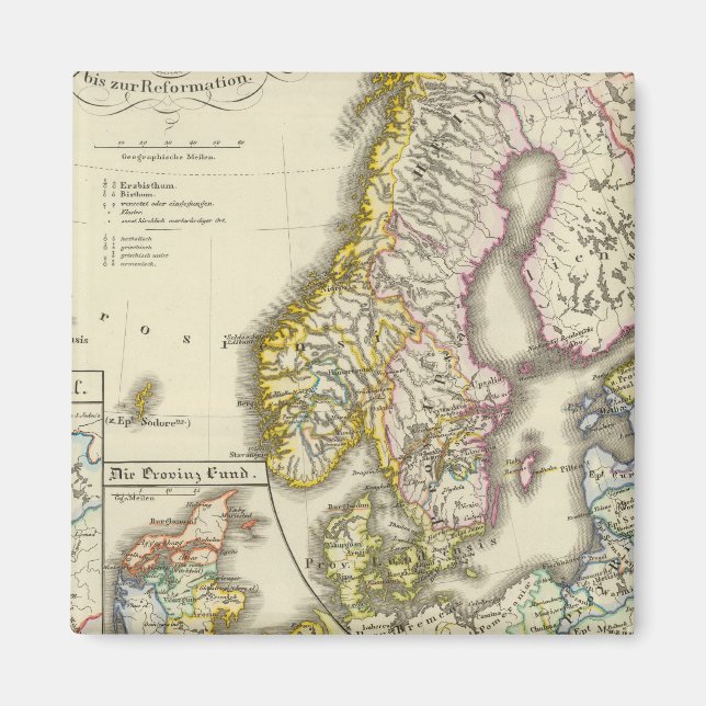 Skandinavien och Polen, kyrkan Magnet (Framsidan)