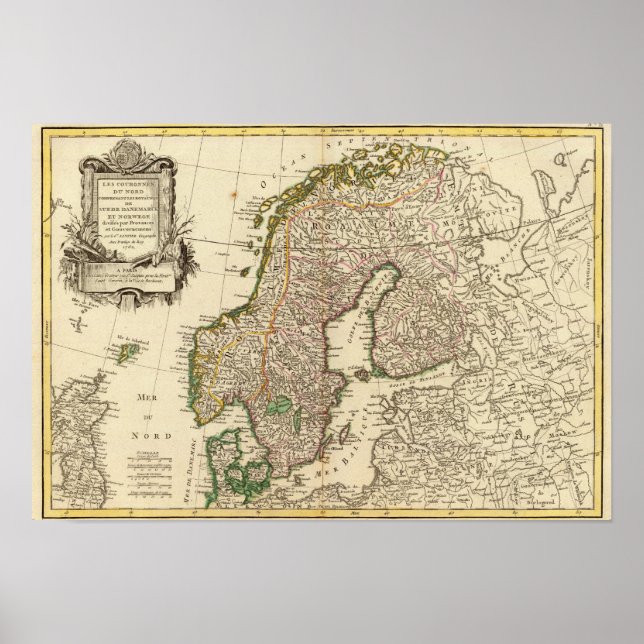 Skandinavien Poster (Framsidan)