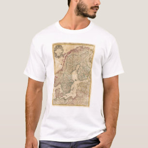 Skandinavien sverige, Danmark 2 T-shirt