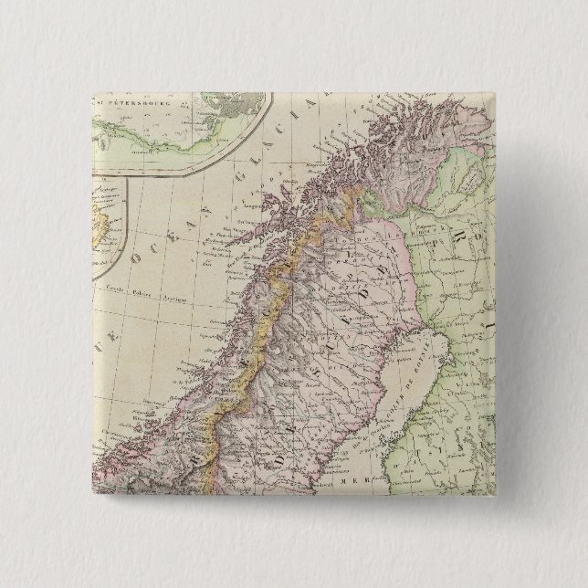 Skandinavien, Sverige Knapp (Framsida)