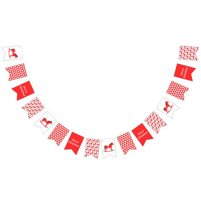 Skandinavisk Anpassningsbar för Rocking Horse Vimplar (Alla)