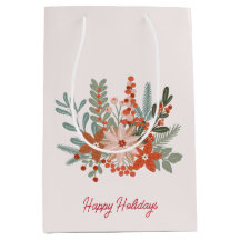 Skandinavisk Blommigt Jul-Helgdag