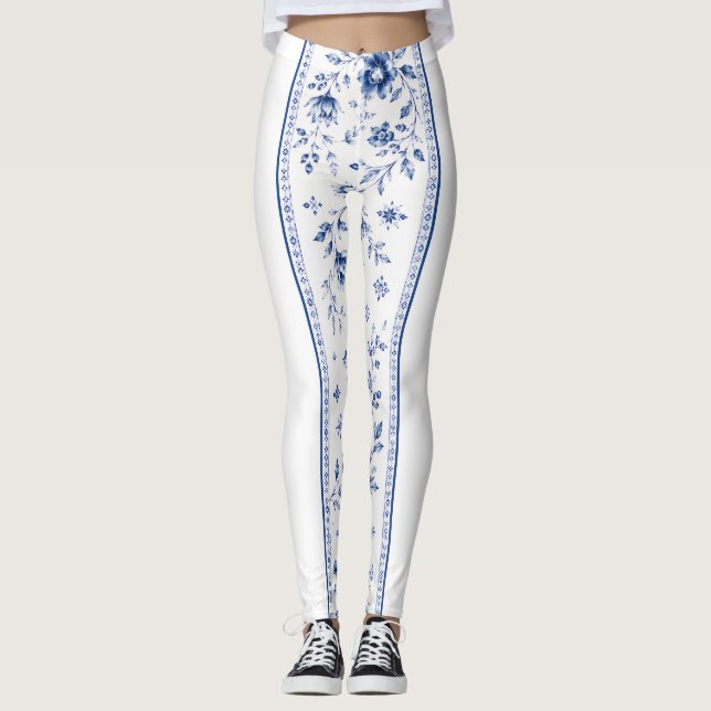Skandinavisk botanisk inspirerad legging (Framsida)