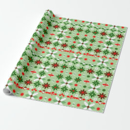 Skandinavisk Fair Isle julutgåva 4 Presentpapper